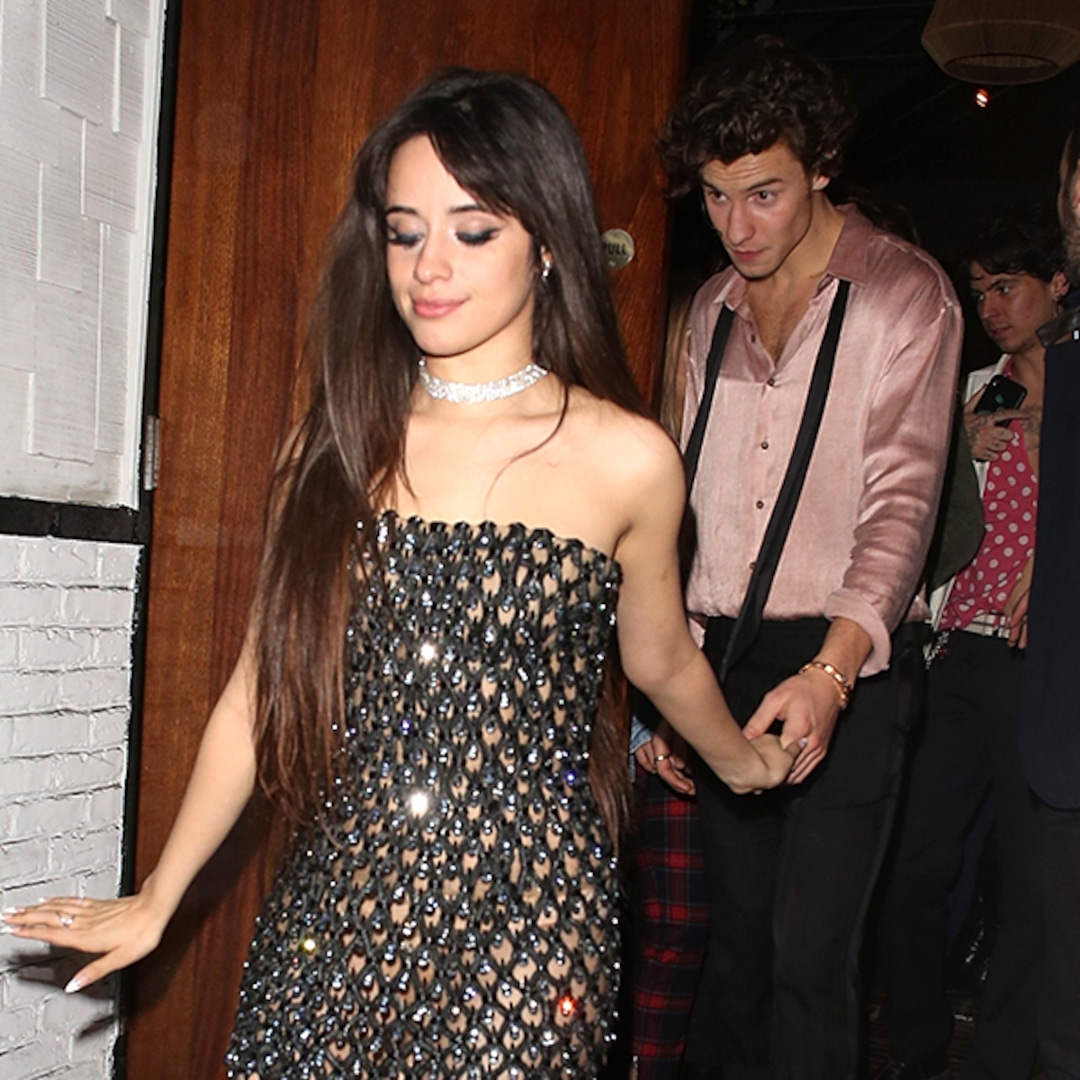 Camila Cabello S Grammys After Party Dress Makes Shawn Mendes Swoon E Online